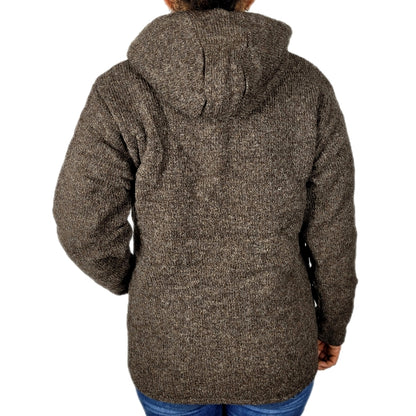 Hood Pull Over Brown