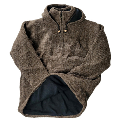 Hood Pull Over Brown